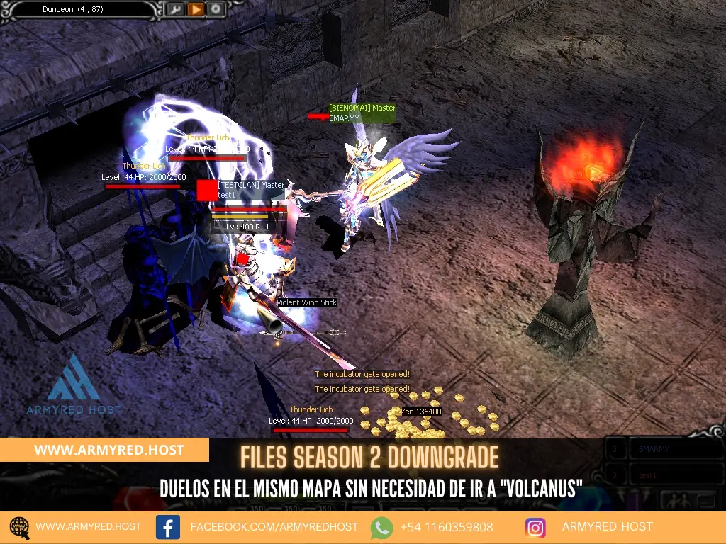 Duelos en el mismo mapa