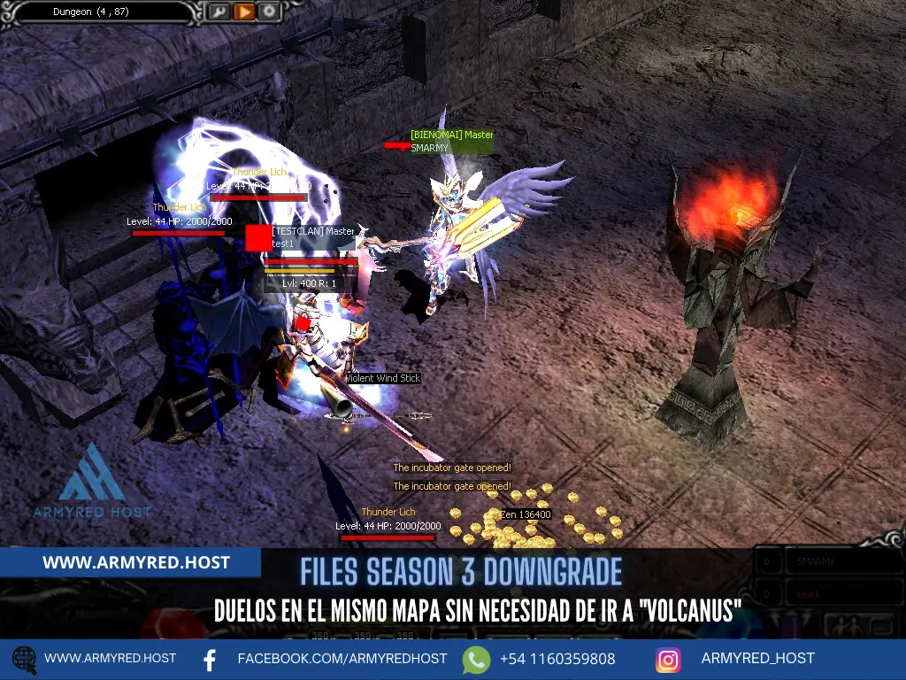 Duelos en el mismo mapa