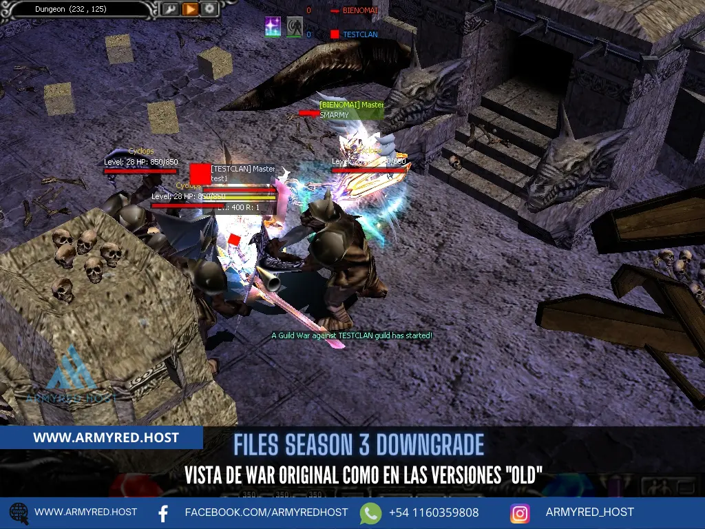 Vista de WAR Original